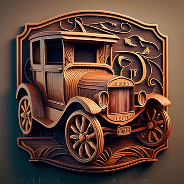 3D мадэль Ford Model T (STL)